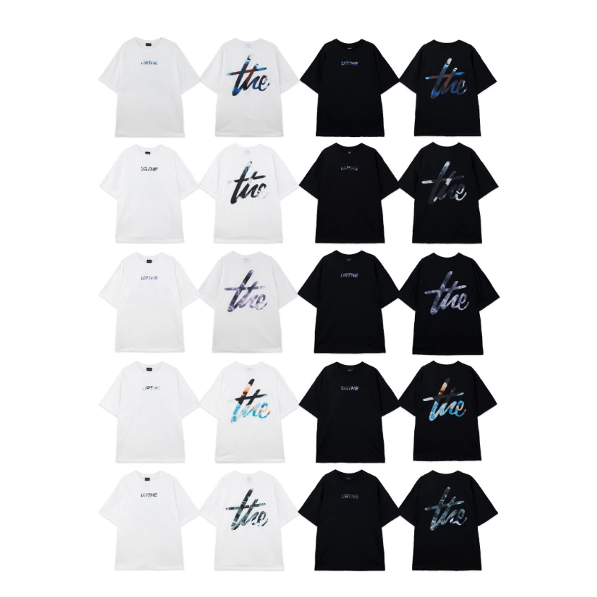 URTHE - เสื้อยืด พิมพ์ลาย รุ่น DFT BOX LOGO 2.0