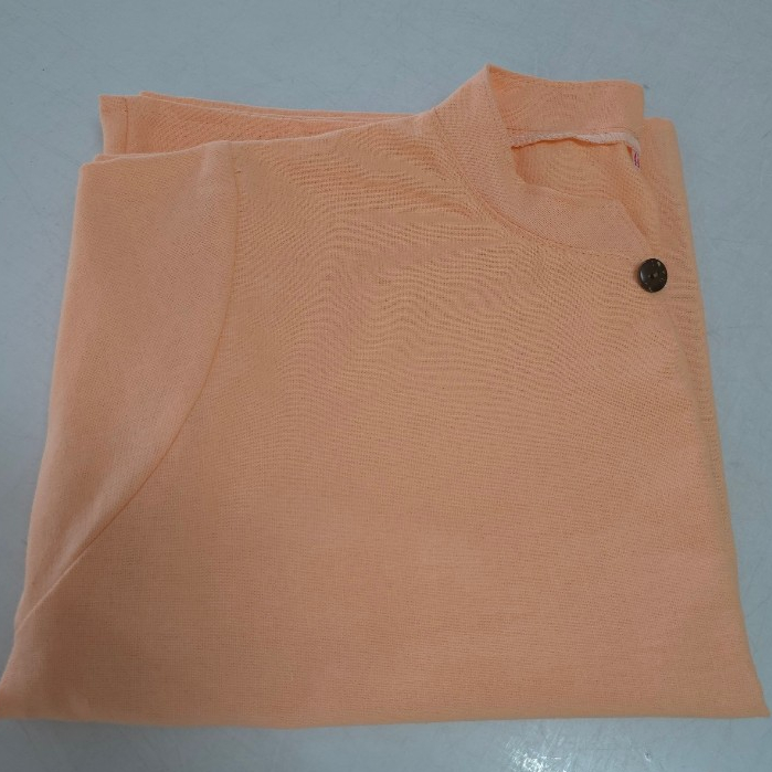 เสื้อคอจีน แขนสั้น อก40-44 นิ้ว ผ้าฝ้ายสีพื้น พร้อมส่ง ราคา ถูกที่สุด ดีลบีเคเค แกลเลอรีภาพที่ 5