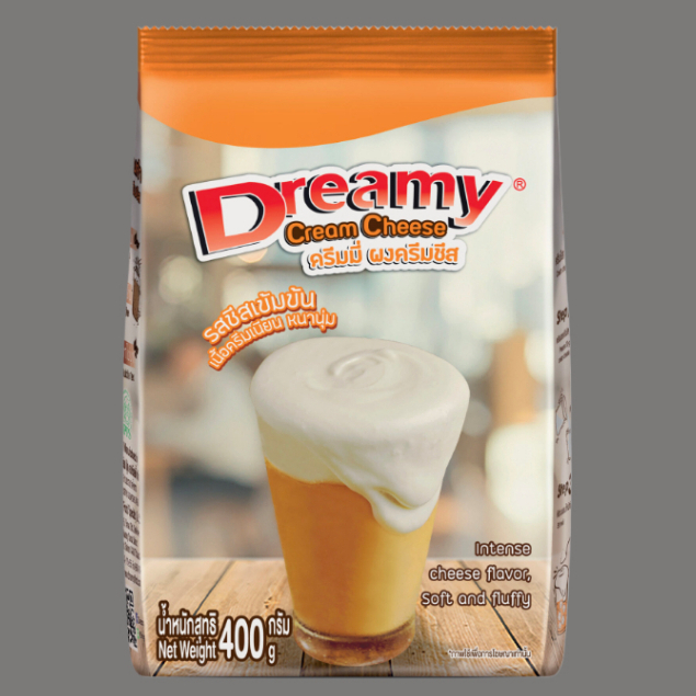 ดรีมมี่ ผงครีมชีส ผงชาชีส Dreamy Cream Cheese Powder ขนาด 400 กรัม