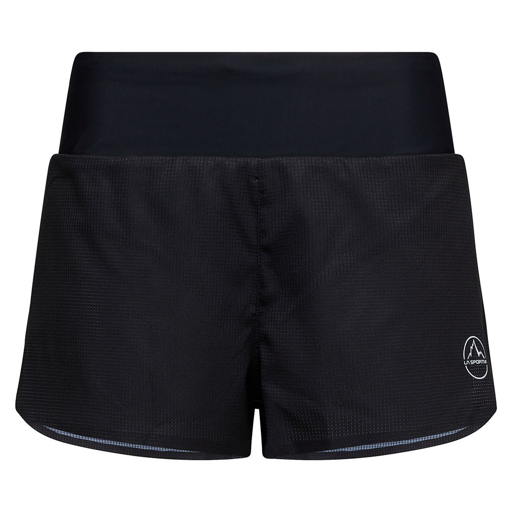 LA SPORTIVA FRECCIA SHORT WOMEN สี BLACK/WHITE - กางเกงวิ่งขาสั้น ผู้หญิง