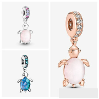 (ของแท้💯 พร้อมส่ง🔥)Pandora Sea Turtle Dangle แพนโดร่าติ้งเต่…