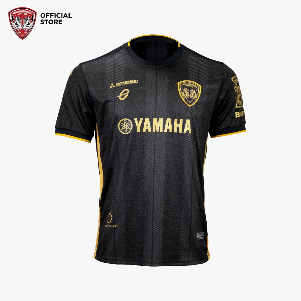 Muangthong United เสื้อแข่งสีดำ ปี 2024-25 : Black Jersey  2024-25
