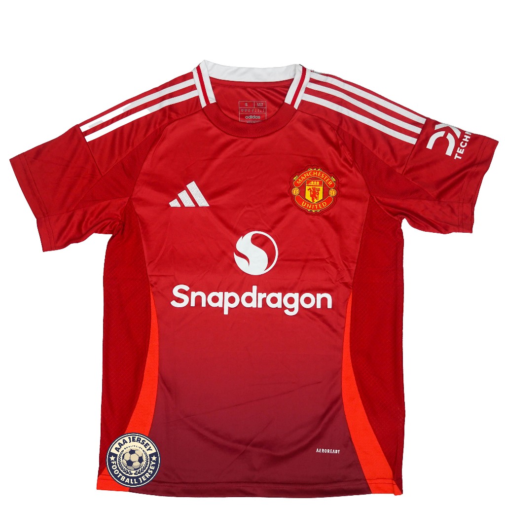 เสื้อกีฬา เสื้อฟุตบอล แมนยู เหย้า แฟนบอล แมนยู เหย้า Home 2024-25 AAA