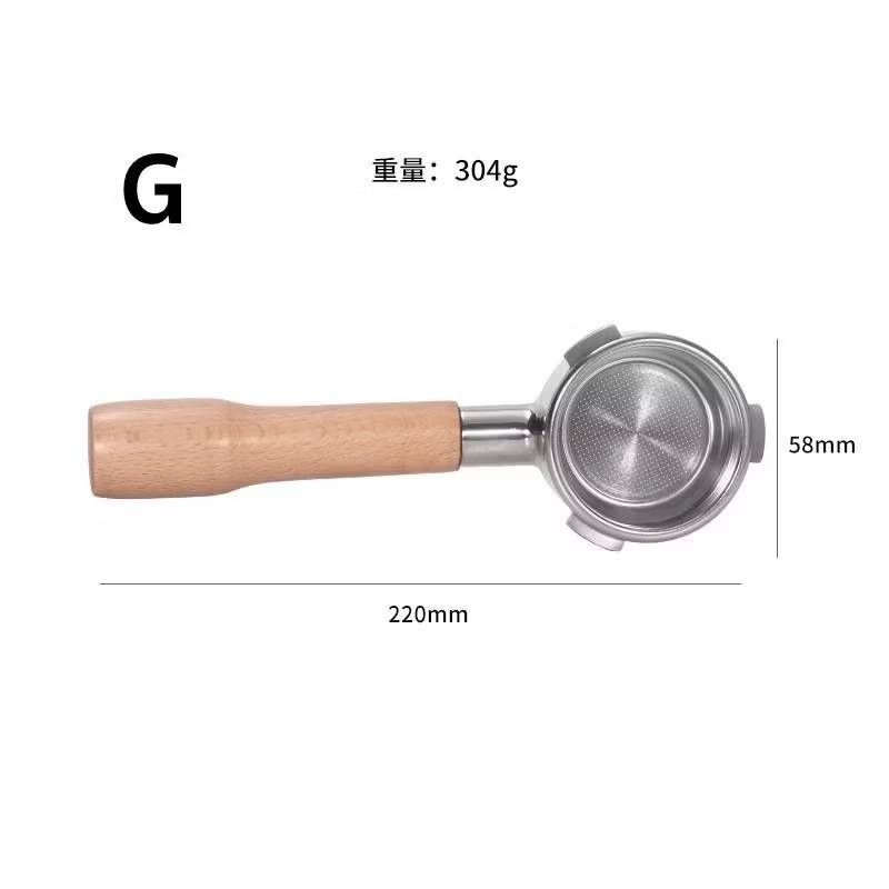 ก้านชงกาแฟ 58mm (3หู)ด้ามชงกาแฟ Bottomless SS304 3ear
