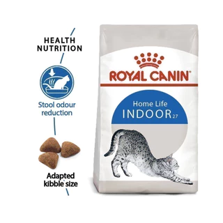 เหลือ 959 โค้ดลด25% | Royal Canin Indoor 4kg อาหารเม็ดแมวโต เลี้ยงในบ้าน อายุ 1-7 ปี โรยัลคานิน