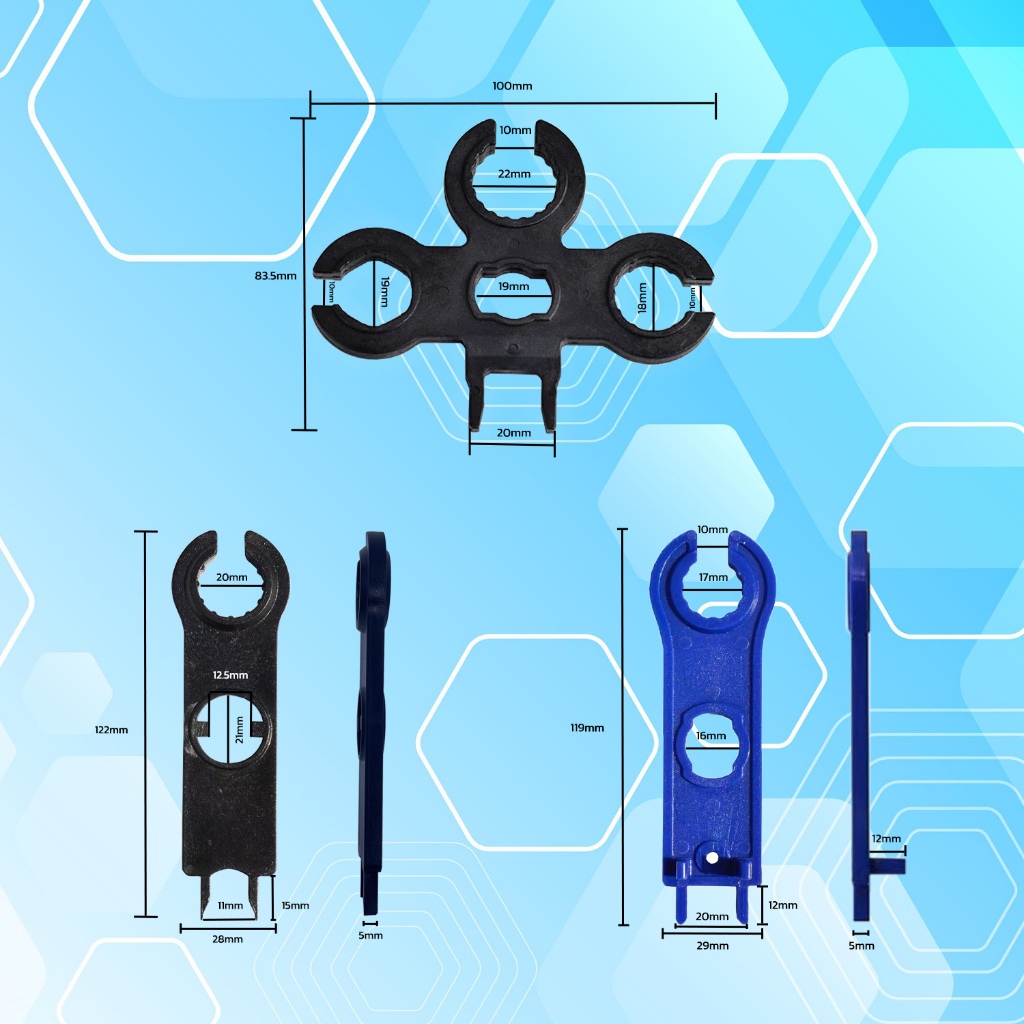 ประแจขัน MC4 ประแจไข ข้อต่อ MC4 ใช้สำหรับแผงโซล่าเซลล์ - รูปที่ 5
