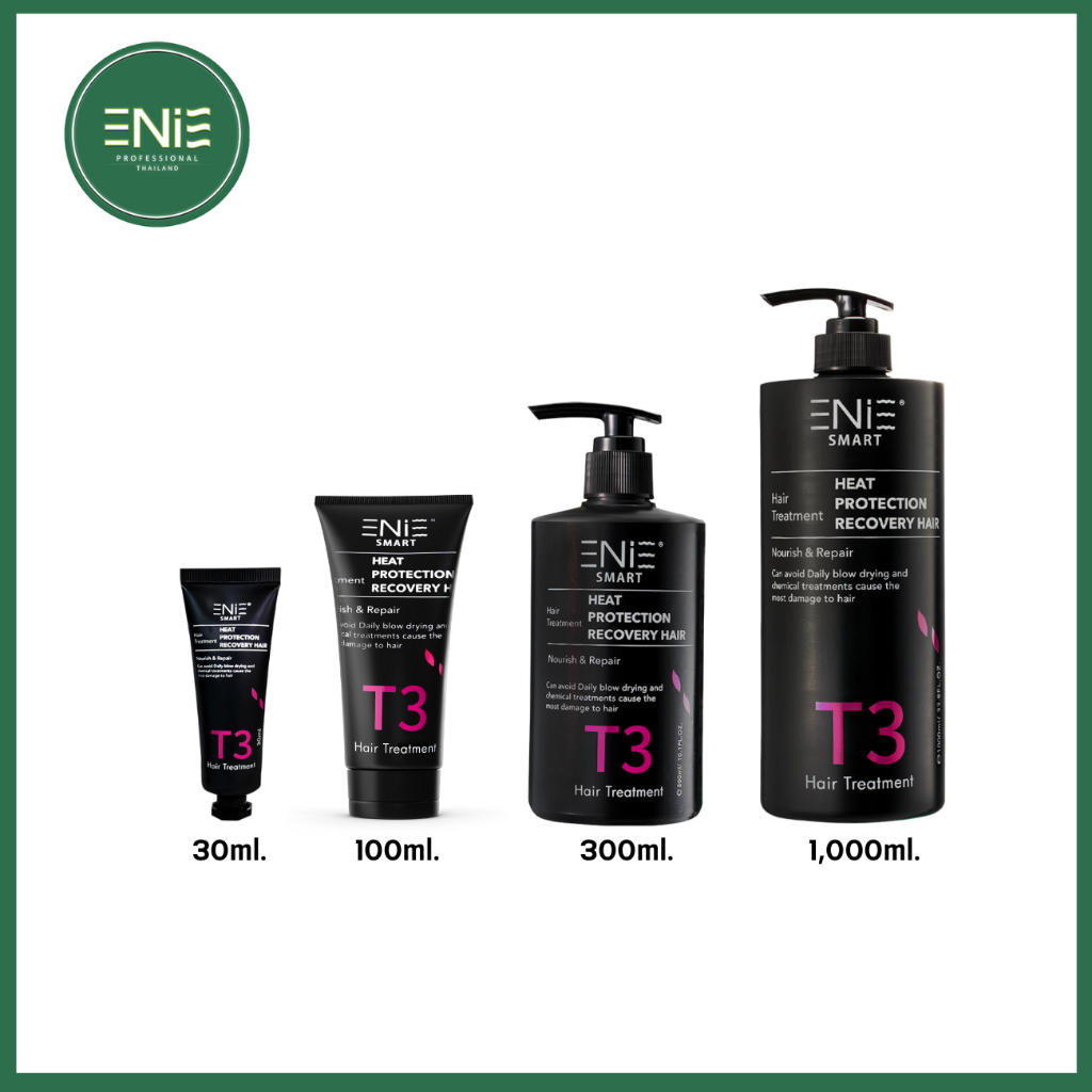 🍀ENIE ทรีทเม้นท์บำรุงผม Treatment Hair Protect High Protein T3 (30ml.,100ml.,300ml.,1000 ml.)