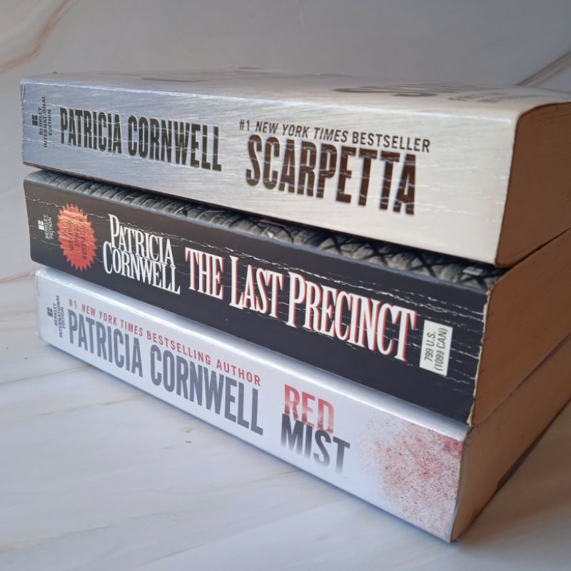 Patricia Cornwell detective mystery fiction นิยายภาษาอังกฤษมือสอง สืบสวน Scarpetta used books หนังสื