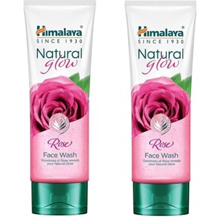 rose face washหิมาลายา เนเชอรัล โกลว์ โรส เฟซ วอช 100มล.