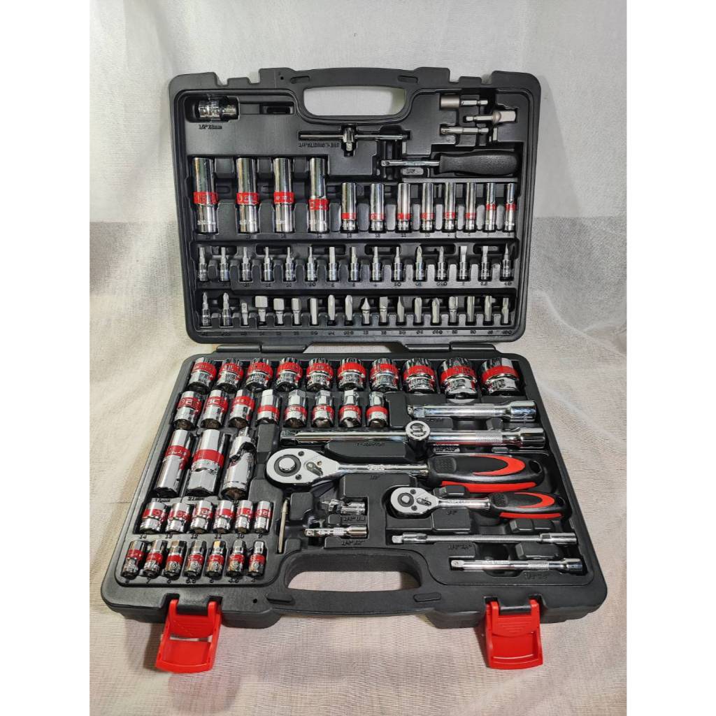 เครื่องมือ ชุดบล็อก ACT [ แอ็ก ] 97 ชิ้น Pcs.ชุดใหญ่ 1/2'' + 1/4''  รุ่น ACT-4897E  รุ่นใหม่ล่าสุด ข