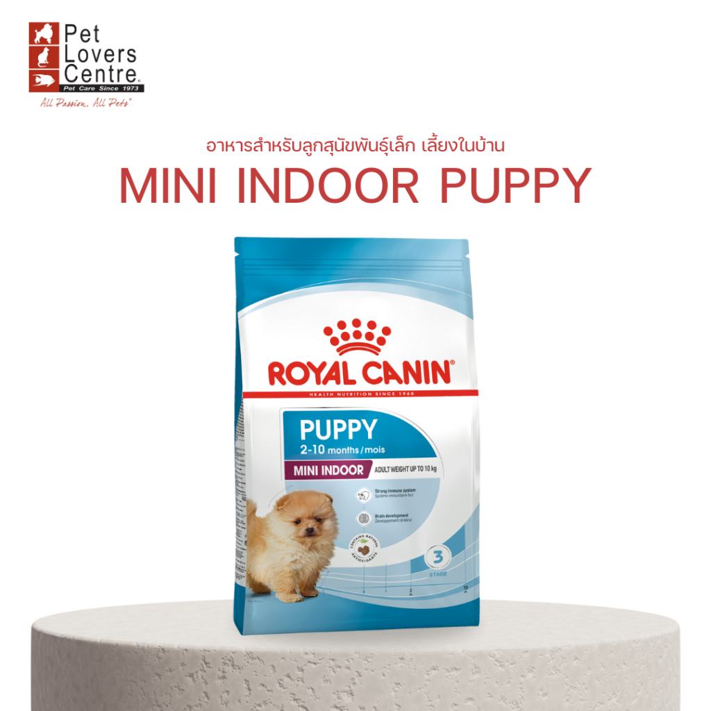 โปรแรงเดือนนี้ ! Royal canin Mini Indoor Puppy - โรยัล คานิน สำหรับลูกสุนัข พันธุ์เล็ก เลี้ยงในบ้าน