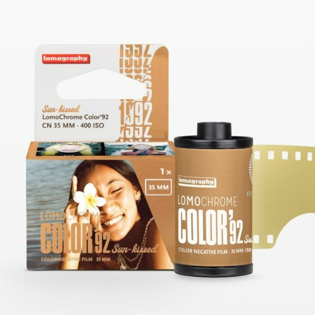 ฟิล์มสี LomoChrome Color ’92 Sun-kissed 400 35mm Color Film lomo 35 มม. ฟิล์ม 35mm
