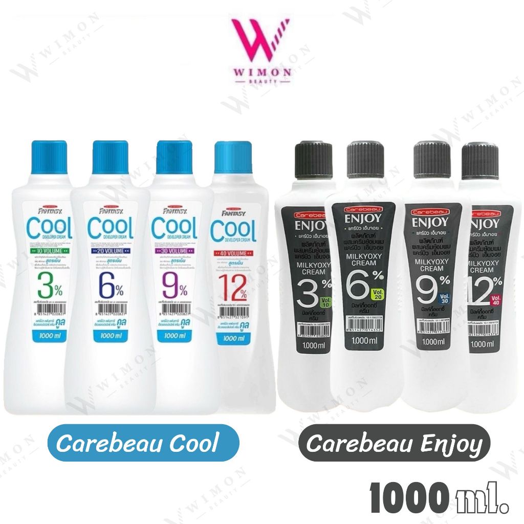Carebeau Developer Cream: เลือกไฮโดรเจนผสมสีผมให้เหมาะเพื่อสีสวยติดทน