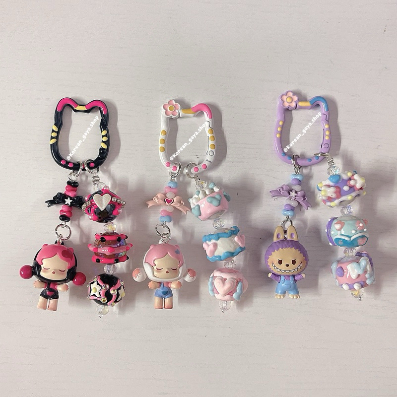 พวงกุญเเจ Popmart popbean พร้อมส่ง