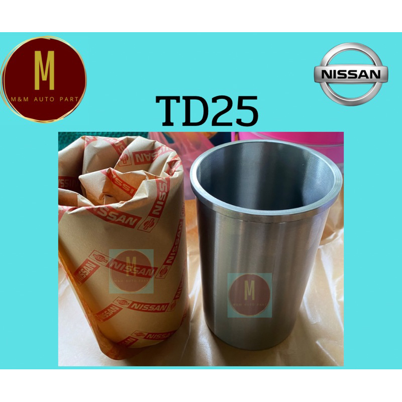 ปลอกสูบ NISSAN BIG M TD25 BDI BD25 11012-44G10 (ราคา/ชุด)แบบแท้ oem