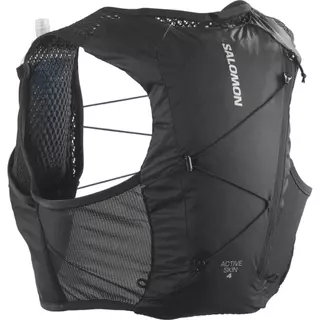 SALOMON ACTIVE SKIN 4 SET Unisex Running Vest เป้น้ำวิ่งเทรล + ขวดน้ำนิ่ม 500ml x 2 ขวด LC2178200 Official Store