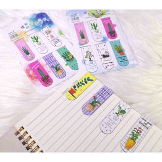 คลิปแม่เหล็กหนีบกระดาษ ที่คั่นหนังสือ Magnet paper clip (1 แ…