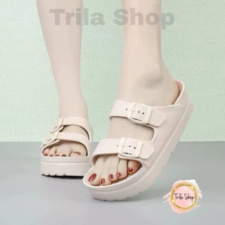🅽🅴🆆!!พร้อมส่ง รองเท้าแตะแบบสวม2ตอน Brazilian:KT รุ่น2268 รุ่นนี้+1ไซส์ค่ะ