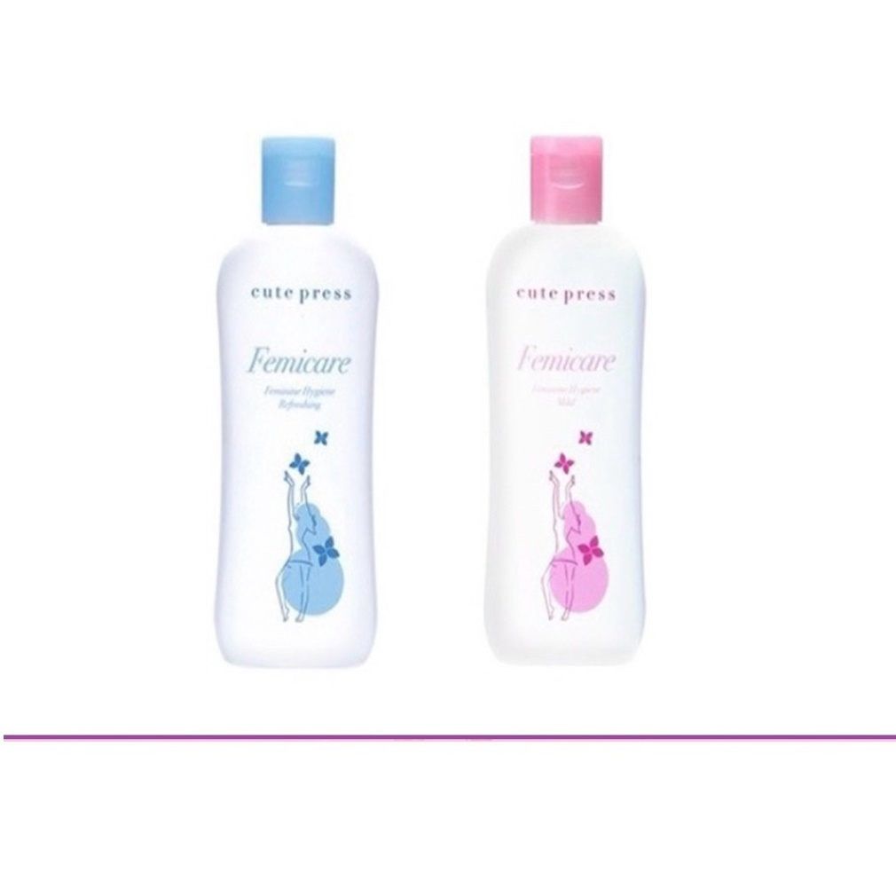 (แท้) Cute Press Femicare Feminine Hygiene 100ml คิวเพรส เฟมิแคร์ เฟมินีน ไฮยีน ทำความสะอาดจุดซ่อนเร้น