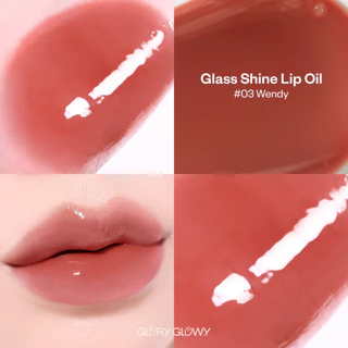 [EXP 07/27] GLORYGLOWY GLASS SHINE LIP OIL 9G (รุ่นแปรงหัวใหญ่) - ลิปออยล์เนื้อบางเบา