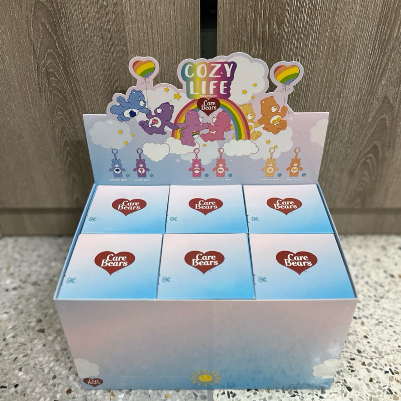 ใช้โค้ดแฟชั่นได้ กล่องสุ่ม care bears pop mart พวงกุญแจ สายชาร์จไอโฟน lightning ของแท้ พร้อมส่ง