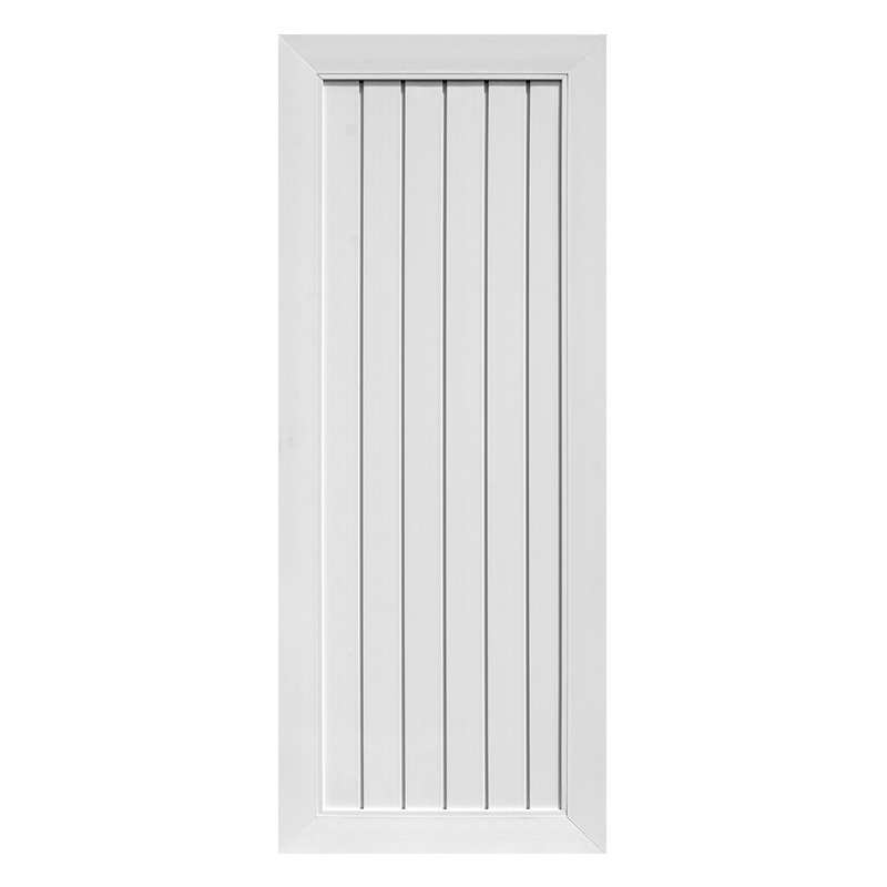 ประตู UPVC ภายนอก บานเกล็ด ECO-DOOR TLW1 80x200CM ขาว (เจาะ)  (สั่งสินค้า 1 ชิ้น/1 ออเดอร์เท่านั้น)
