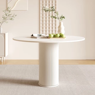 Vigor Home โต๊ะกลมสไตล์นอร์ดิก รุ่น DD206 สวยงาม ทันสมัย