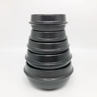 KOREA POT หม้อหินเกาหลี 뚝배기 หม้อเกาหลี พร้อมถาด ชามเกาหลี บิบิมบับ