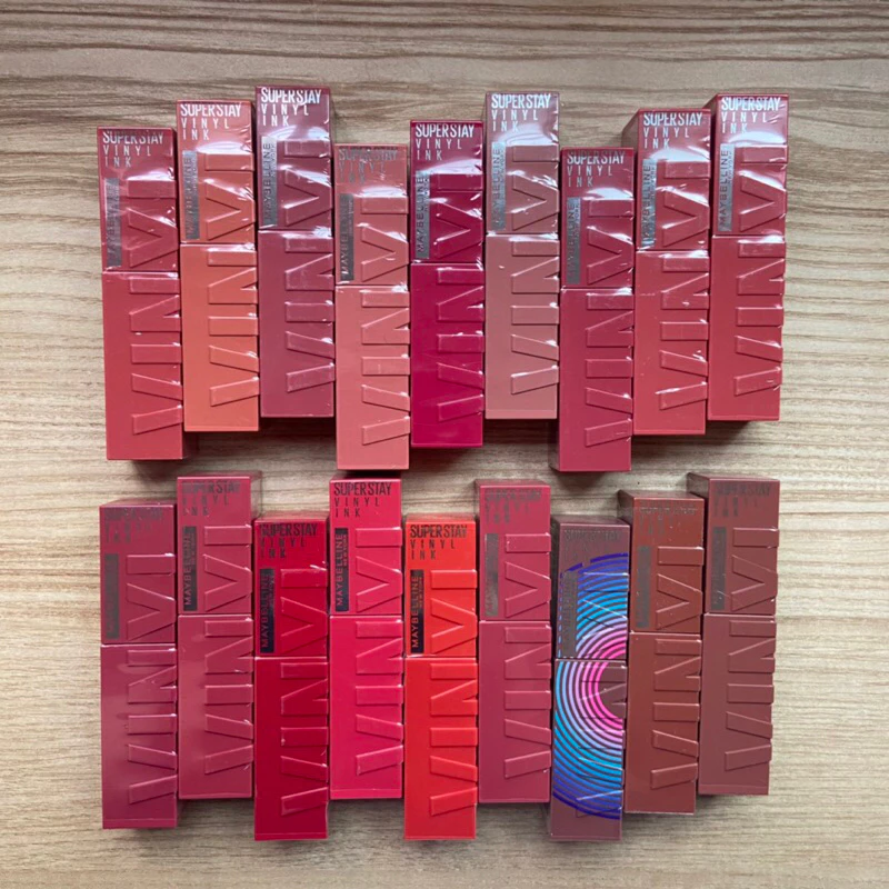 MAYBELLINE SUPERSTAY VINYL INK LIPSTICK ลิปสติก ติดทน กันน้ำ 4.2 มล.