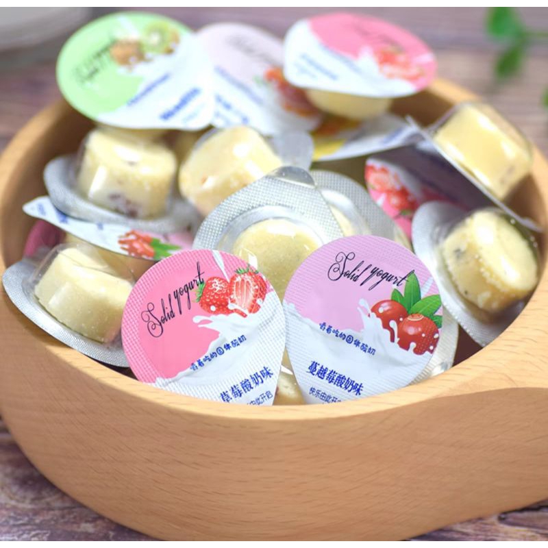 ขนมชีสนมวัวโยเกิร์ต เด็กกินได้ ผู้ใหญ่กินเพลิน มีรสดั้งเดิมและรสผลไม้