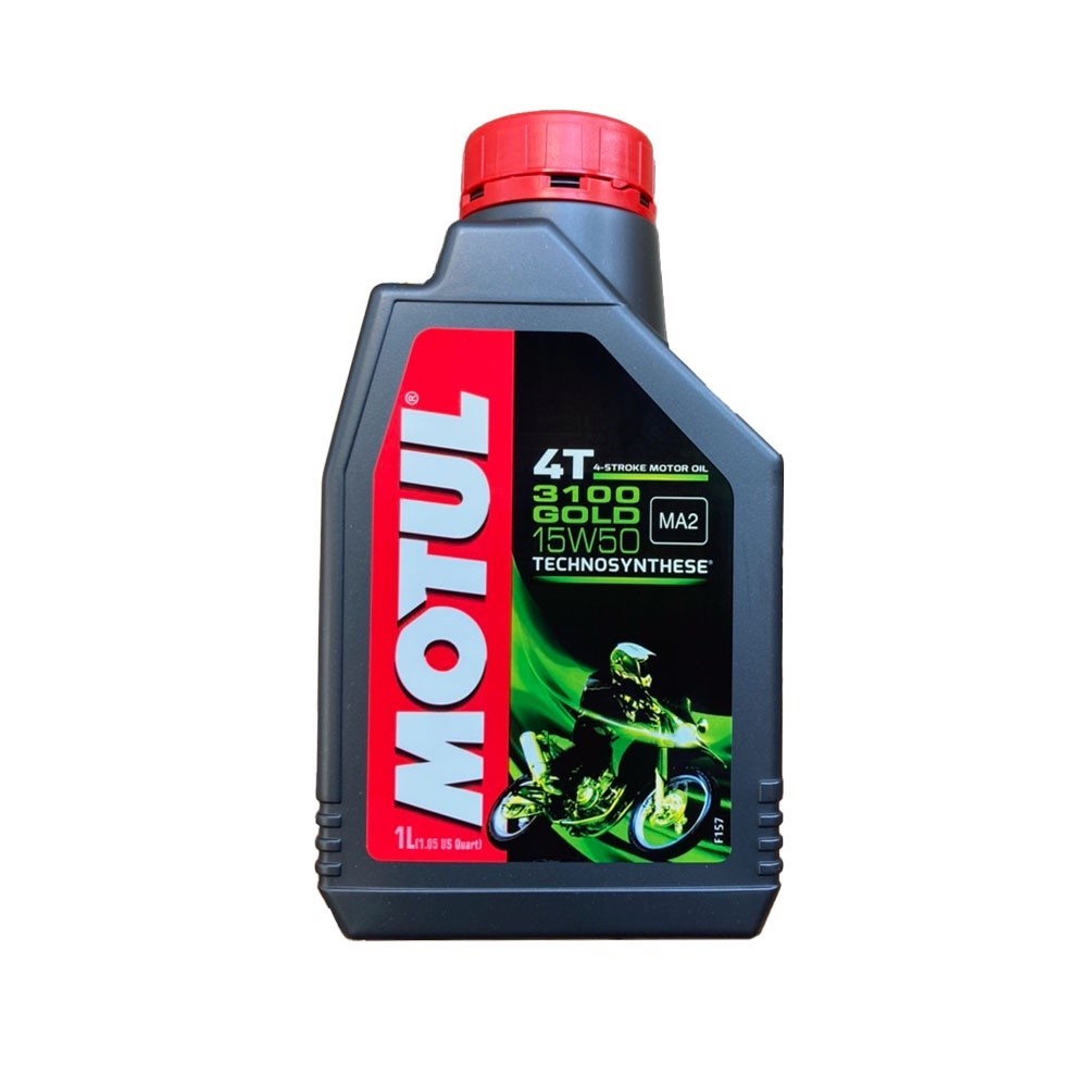 น้ำมันเครื่อง MOTUL 3100 GOLD 15W-50 1ลิตร สำหรับรถเครื่องยนต์ 4 จังหวะ