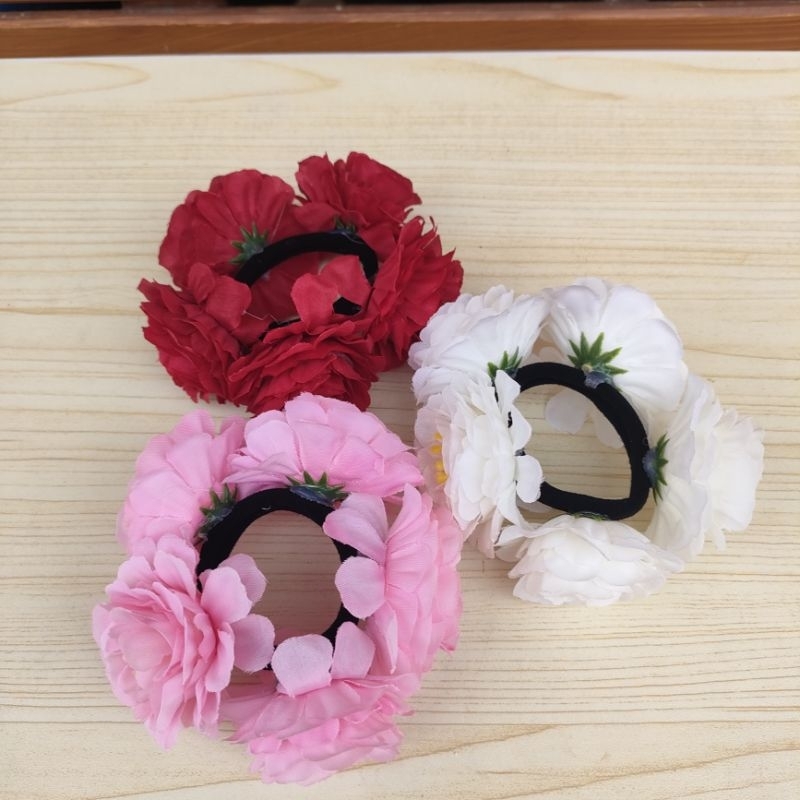 ///งานผีมือ พร้อมส่ง// หวีดอกโบตั๋น หวีดอกไม้ ห้อยชายอุบะ เครื่องประดับผมนางรำ ฟ้อนรำ เต้นรำ - รูปที่ 6