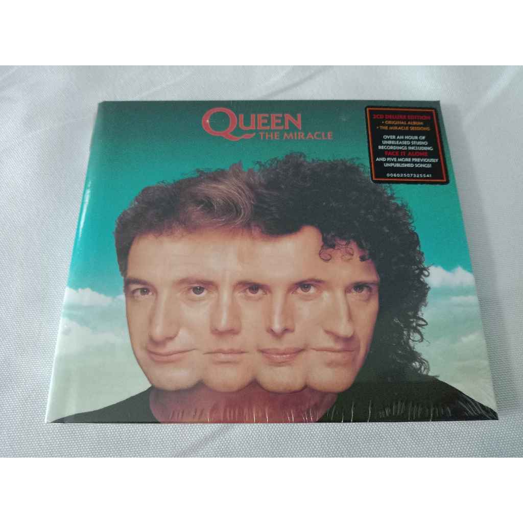 2CD แผ่นซีดี ซีดีเพลงสากล QUEEN THE MIRACLE สินค้าสภาพตามรูปปก