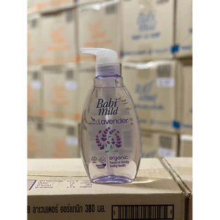 Babimild | เบบี้มายด์ ผลิตภัณฑ์อาบน้ำและสระผม รวมสูตร ขวดปั้ม 380 มล.