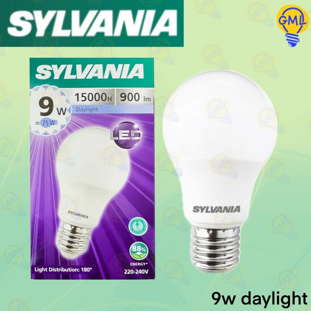 Sylvania หลอดไฟ LED 3W 5W 7W 9W 10W 11W 13W 15W แสงขาว/แสงวอร์ม