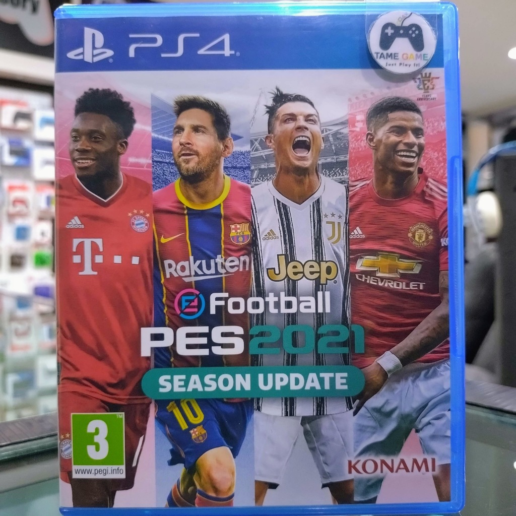 (ภาษาอังกฤษ) มือ2 PS4 PES 2021 มือสอง (เล่นกับ PS5 ได้ Fifa eFootball PES2021 Season Update PES21)