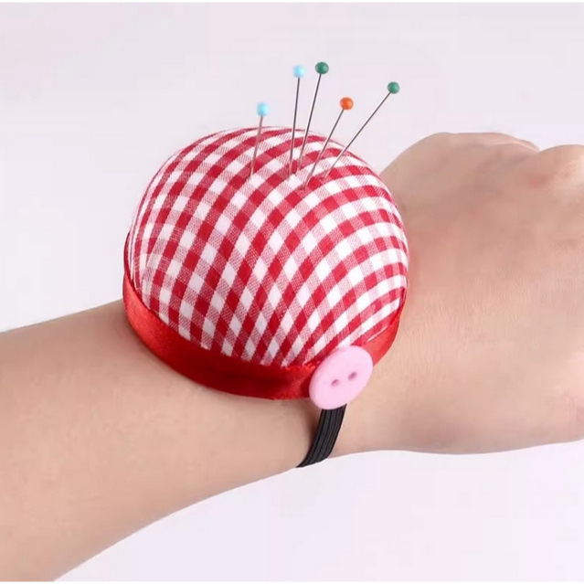 หมอนปักเข็ม ที่ปักเข็ม มีสายรัดข้อมือ พร้อมส่งจากไทย