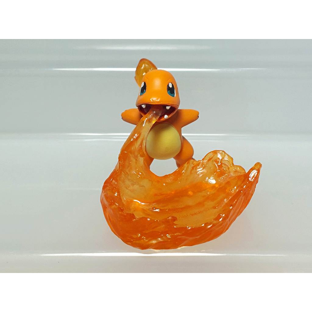 [ของแท้] [มือสอง] Pokemon Desktop Figure Paper Clip Holder Charmander Re-Ment 1.4in