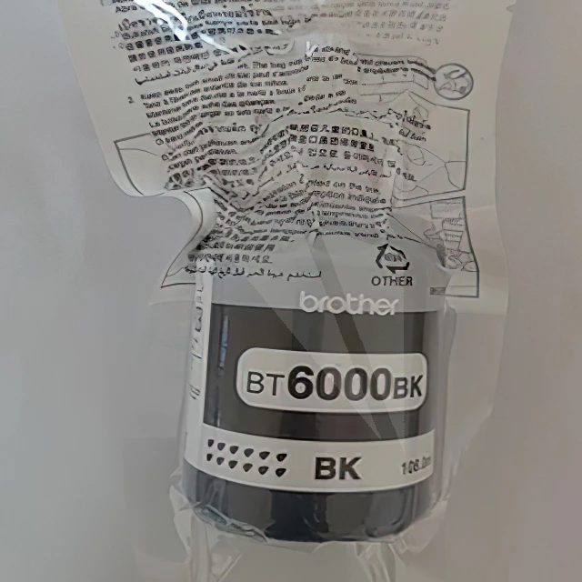 BROTHER BT-6000BK, BT5000C/M/Y หมึกขวดเติมของแท้ สีดำ ฟ้า ชมพู เหลือง สำหรับรุ่น DCP-T220 T310 T420W T510W T520W T710W