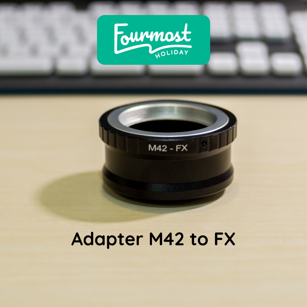 Adapter M42 to FX อะแดปเตอร์แปลงท้ายเลนส์ M42 ไปใส่กล้องฟูจิ fuji