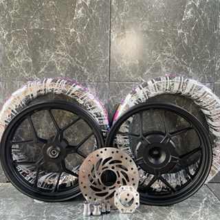 ล้อแม็ก+ยางเรเดียล (ไม่ใช้ยางใน) PCX160 ปี2021-2024 พร้อมชุด…