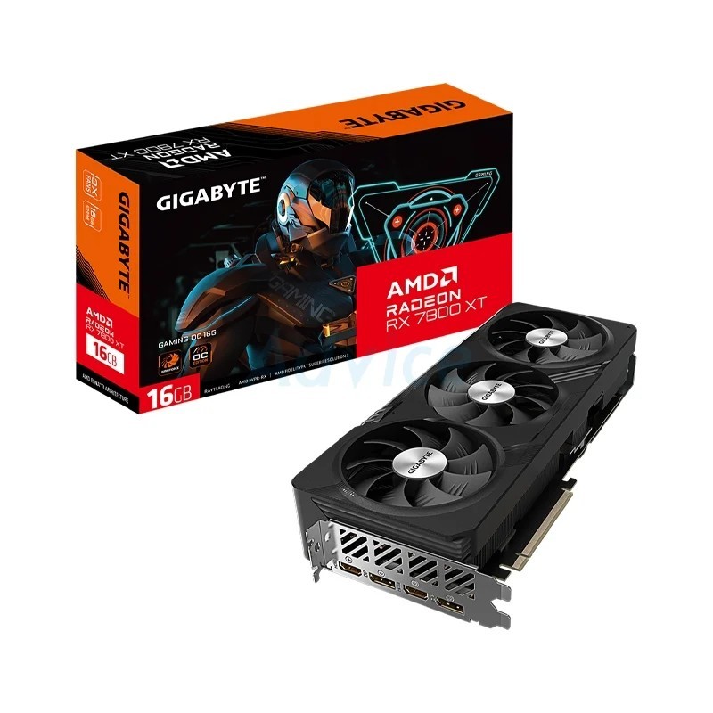 VGA GIGABYTE RADEON RX 7800XT GAMING OC - 16GB GDDR6 - A0154967