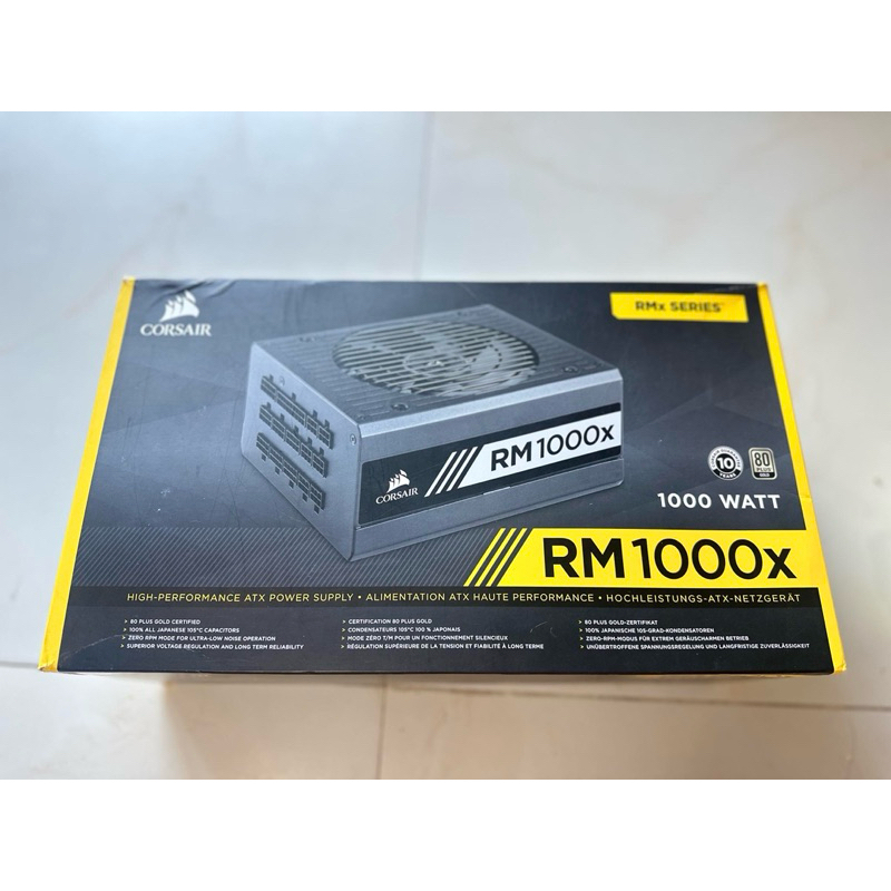 Corsair RM1000X แหล่งจ่ายไฟ