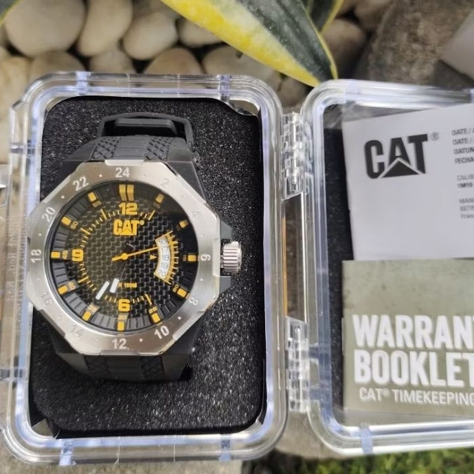 Caterpillar นาฬิกาข้อมือ นาฬิกาผู้ชาย สายซิลิโคน รุ่น Octa Limited Edition LM.141.21.137