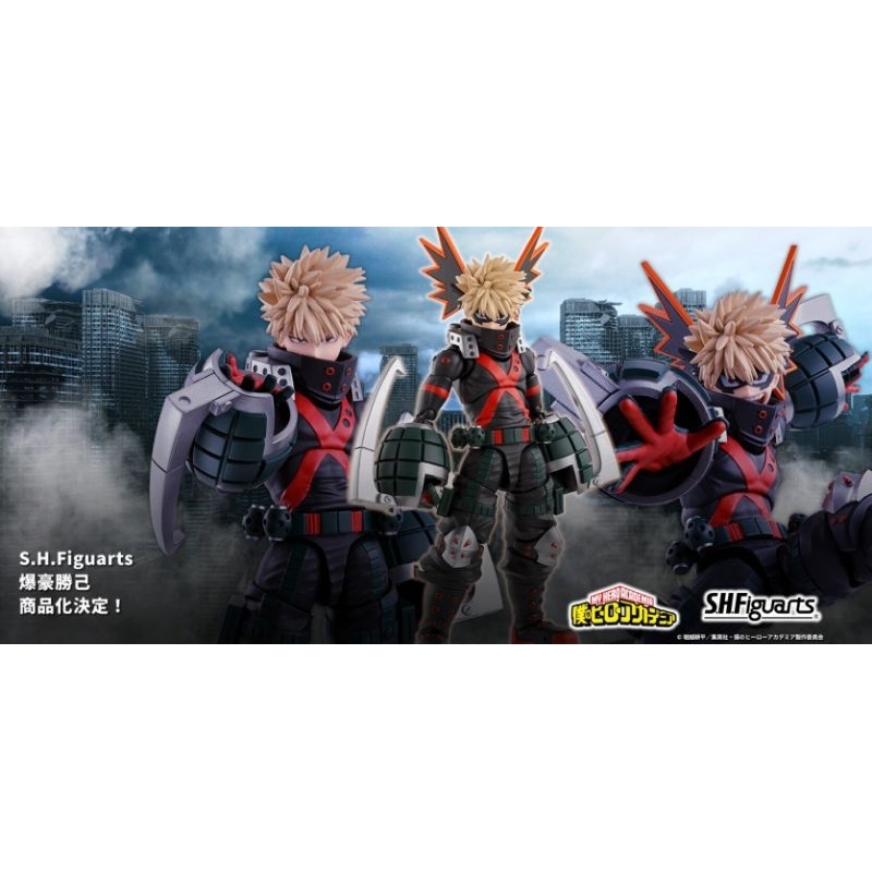 ☣️ NEW Katsuki Bakugo My Hero Academia SHF S.H.Figuarts Figuarts Bandai #EXO.Killer