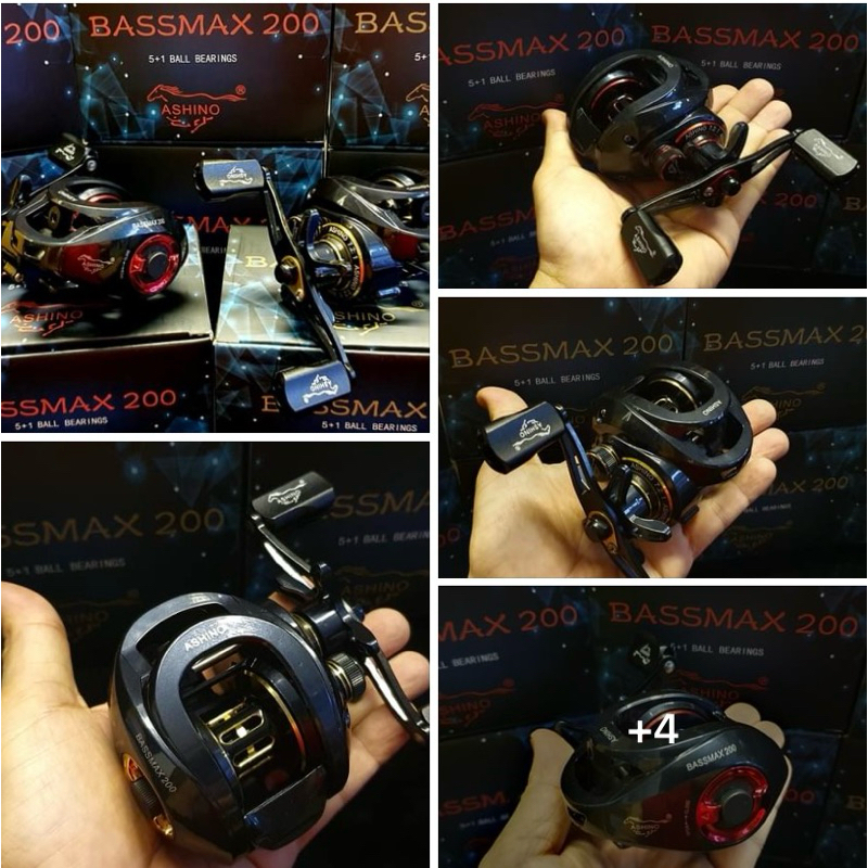 ASHINO BASSMAX 200/201 รอกเบท อชิโน่ แบสแม็กซ์