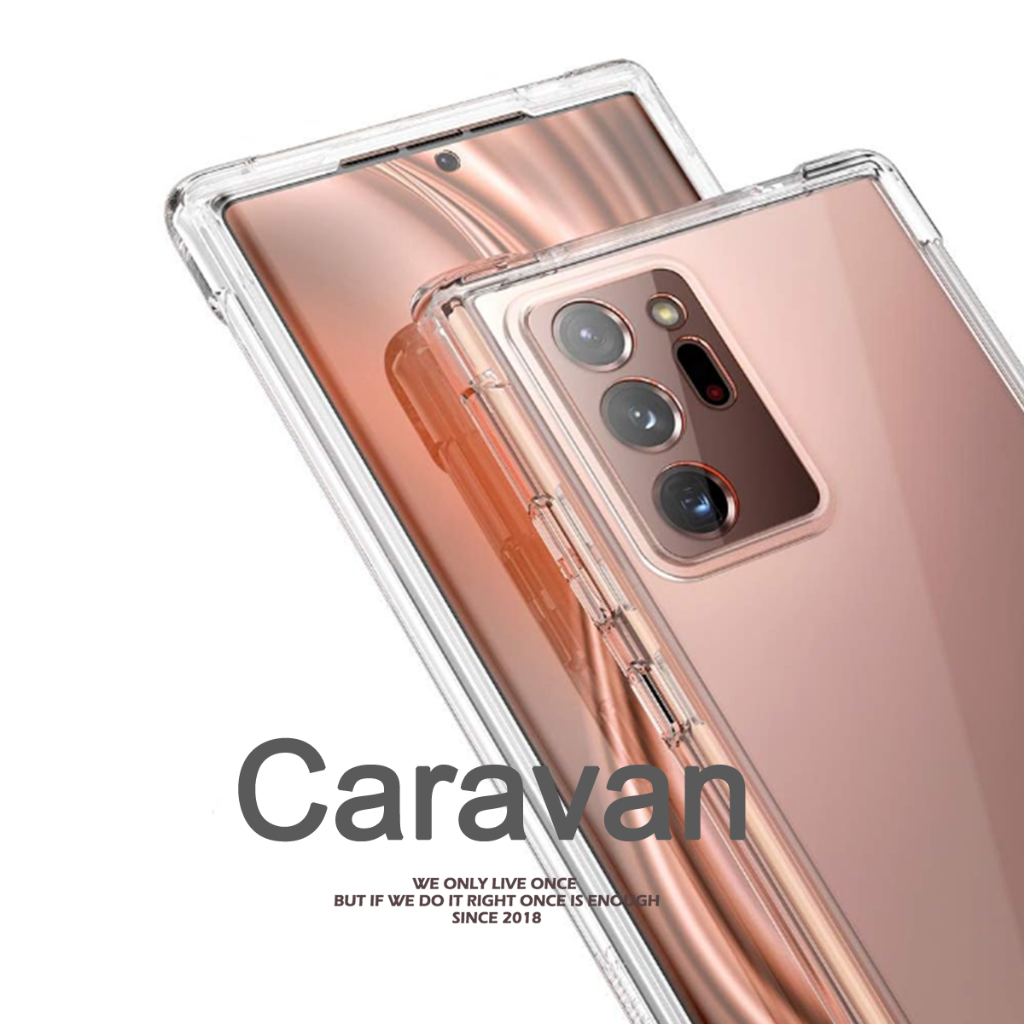For Samsung S21 S22 S23 S24 Note 8 9 10 20 S8 S9 S10 Plus S20 FE Ultra เคสมือถือ TPU Phone Case Caravan Shock Proof