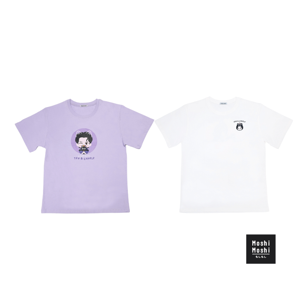 Moshi Moshi x TEN & CANELE T-Shirts เสื้อยืดคอกลม รุ่น 6100004476-4477