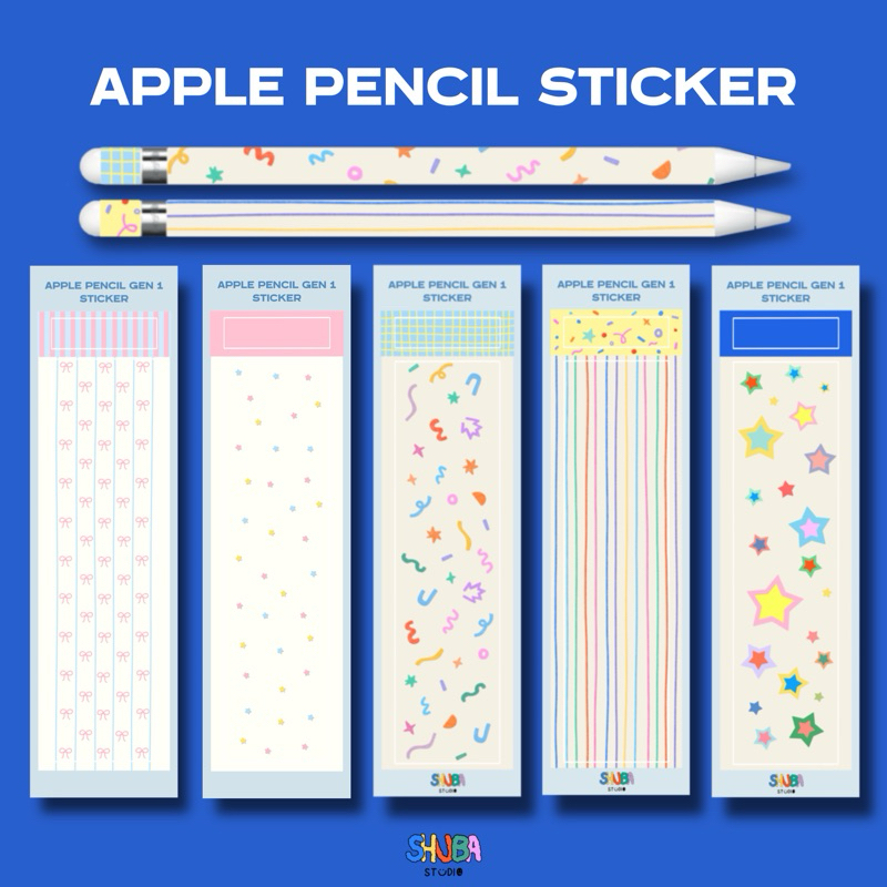 Apple Pencil Sticker | สติกเกอร์ติดApple pencil🍏✏️