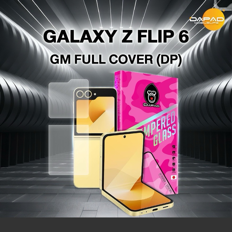 ฟิล์มซัมซุง Z Flip 6 ฟิล์มด้านหน้าและฟิล์มด้านหลัง ซื้อ1ได้ถึง2 สุดคุ้ม Dapad ดาแพด ฟิล์มปกป้องหน้าจ